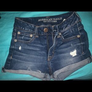American eagle shorts size 0
